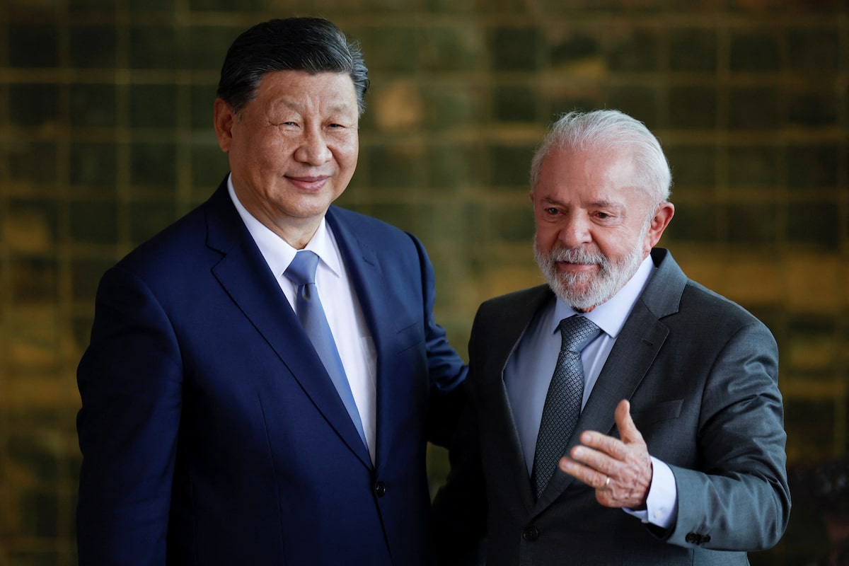 China's President Xi Jinping visits Brazil